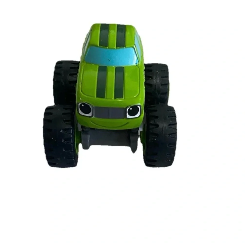 Viacom Blaze Greenbrier Colorful Mattel Vintage Monster Truck Toy Set
